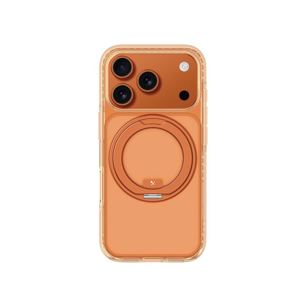 AmazingThing Titan Pro Spin Drop Proof Case 3 Lens iPhone 17 Pro Titan Orange