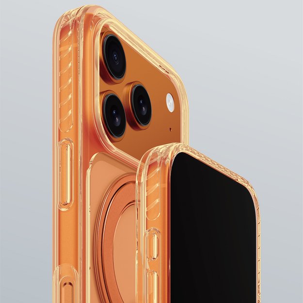 AmazingThing Titan Pro Spin Drop Proof Case 3 Lens iPhone 17 Pro Titan Orange 6