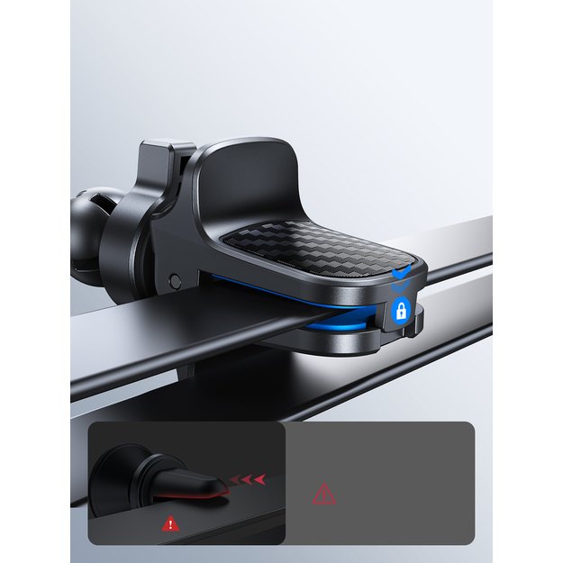 Joyroom car phone holder for air vent black (JR-ZS377) 9