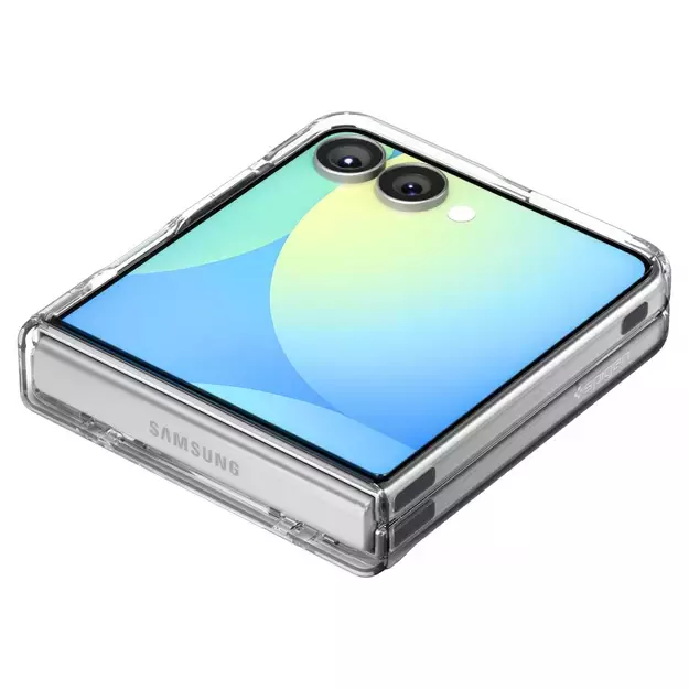 Spigen Ultra Hybrid Pro MagSafe Case for Samsung Galaxy Z Flip 7 Zero One - Transparent 12