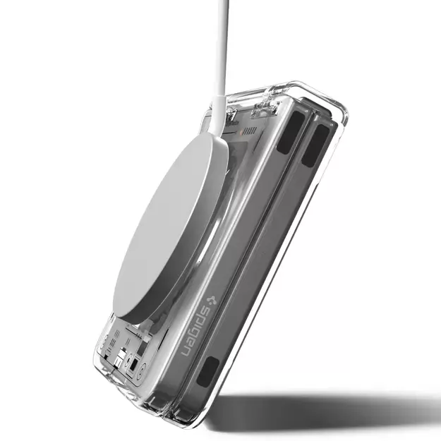 Spigen Ultra Hybrid Pro MagSafe Case for Samsung Galaxy Z Flip 7 Zero One - Transparent 18