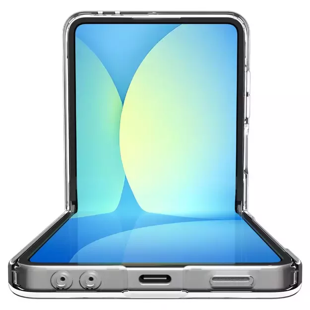 Spigen Ultra Hybrid Pro MagSafe Case for Samsung Galaxy Z Flip 7 Zero One - Transparent 14