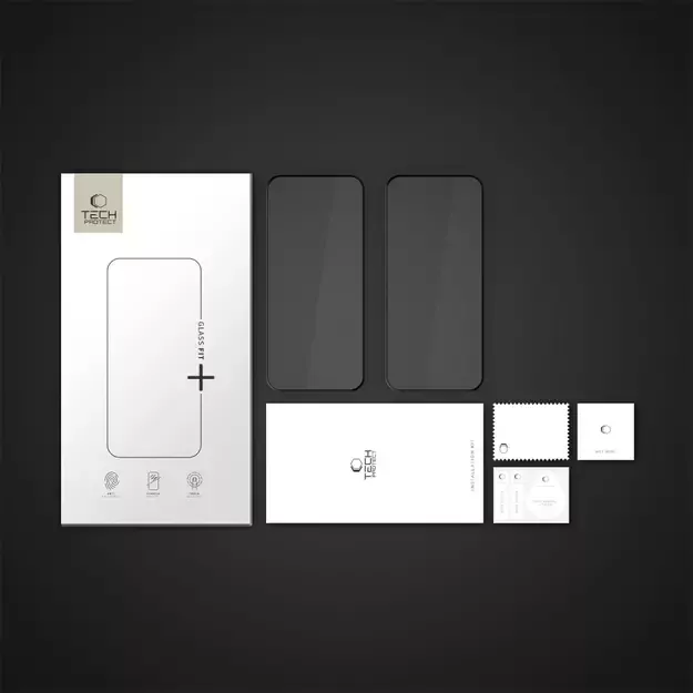 Tech-Protect Glass Fit+ 2-pack tempered glass for OnePlus Nord 5 - black 5