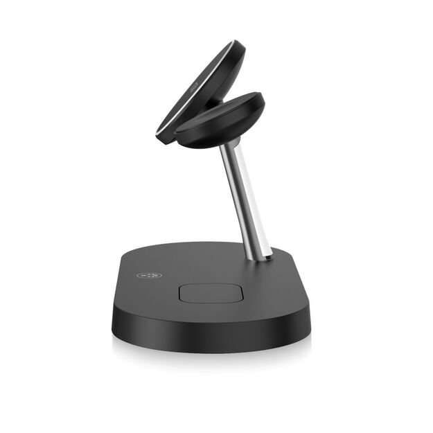 Tech-Protect A12 3in1 MagSafe Inductive Charger for Smartphone/Headphones/Smartwatch - Black 3