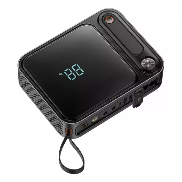 Jump starter Baseus Super Energy Ultra 3000A with power bank 26800 mAh - black 4
