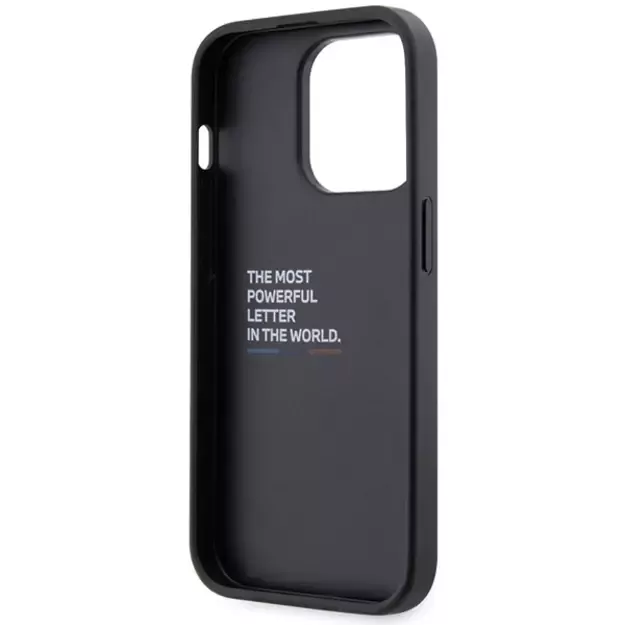 Case BMW BMHCP14X22GSLK iPhone 14 Pro Max 6.7  black/black hardcase Grip Hot Stamp 6