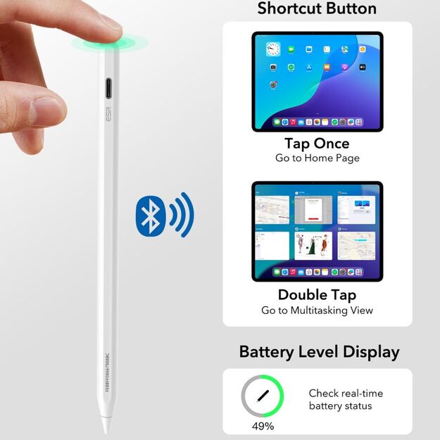ESR Geo Digital Stylus - White 2