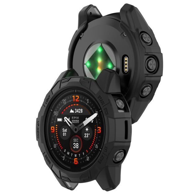 Tech-Protect Defense Air Case for Garmin Fenix 7X / 7X Pro - Black 1