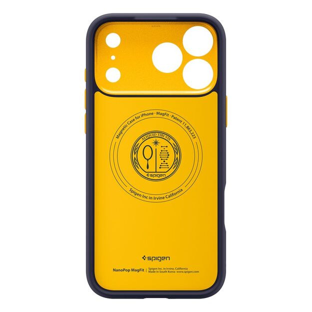 Spigen Nano Pop MagSafe case for iPhone 17 Pro - navy blue 3