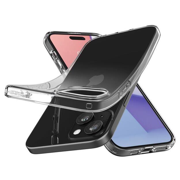 Spigen Liquid Crystal iPhone 15 Case - Clear 12