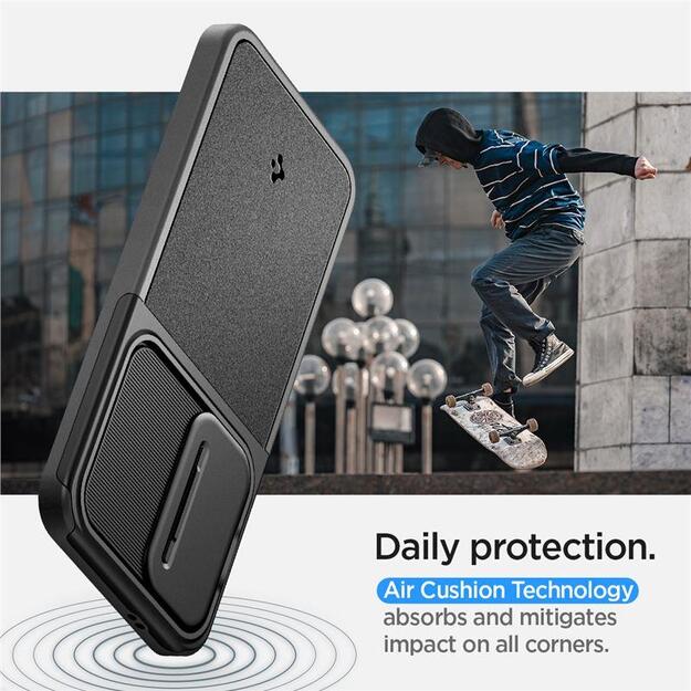 Spigen Optik Armor Case for Samsung Galaxy S24 - Black 12