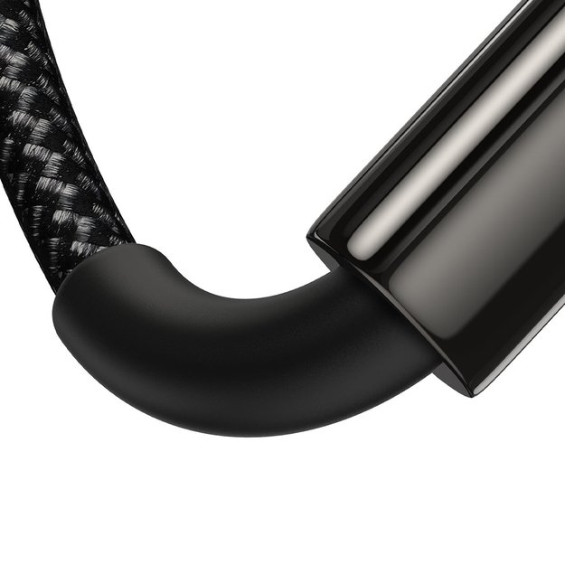 Baseus Tungsten Gold USB-A to USB-C Cable 480Mb/s 100W 1m Black (CAWJ000001) 7