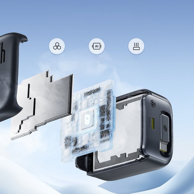 Baseus EnerCore CJ11 45W Wall Charger with USB-C Port and Retractable USB-C Cable - Black 9