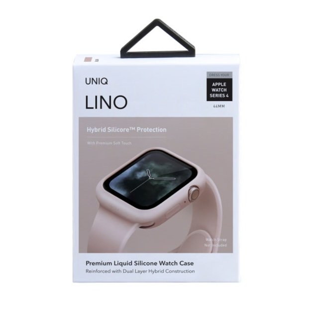 Uniq Lino case for Apple Watch 4 / 5 / 6 / SE 44mm - pink 1