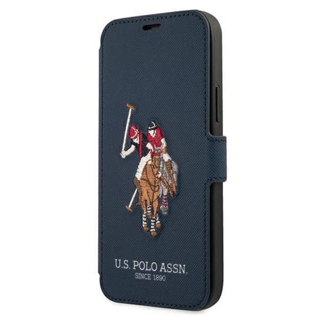 US Polo USFLBKP12MPUGFLNV iPhone 12/12 Pro 6,1  granatowy/navy book Polo Embroidery Collection