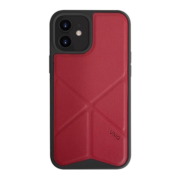 Uniq Transforma case for iPhone 12 mini - red