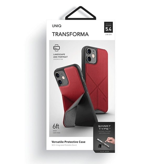 Uniq Transforma case for iPhone 12 mini - red 5