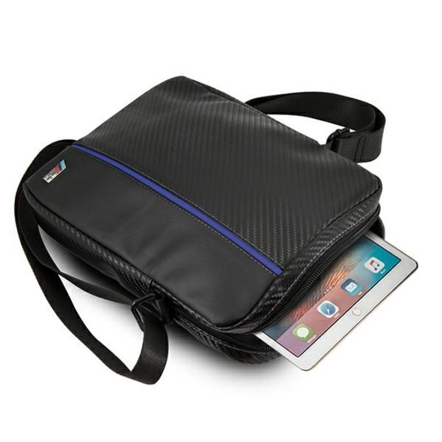 Torba BMW BMTB10CAPNBK Tablet 10  Carbon / Blue Stripe 3