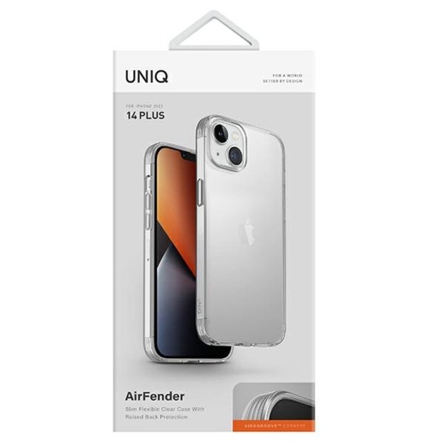 Uniq Air Fender case for iPhone 14 Plus - transparent 9