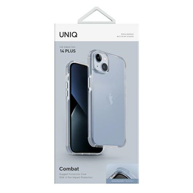 Uniq Combat case for iPhone 14 Plus - blue 1