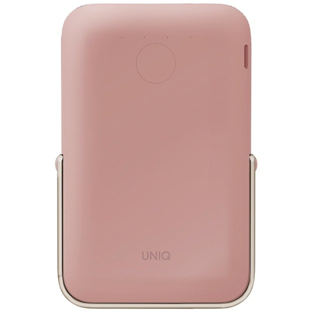 Powerbank Uniq Hoveo magnetic 5000mAh USB-C 20W PD - pink 1