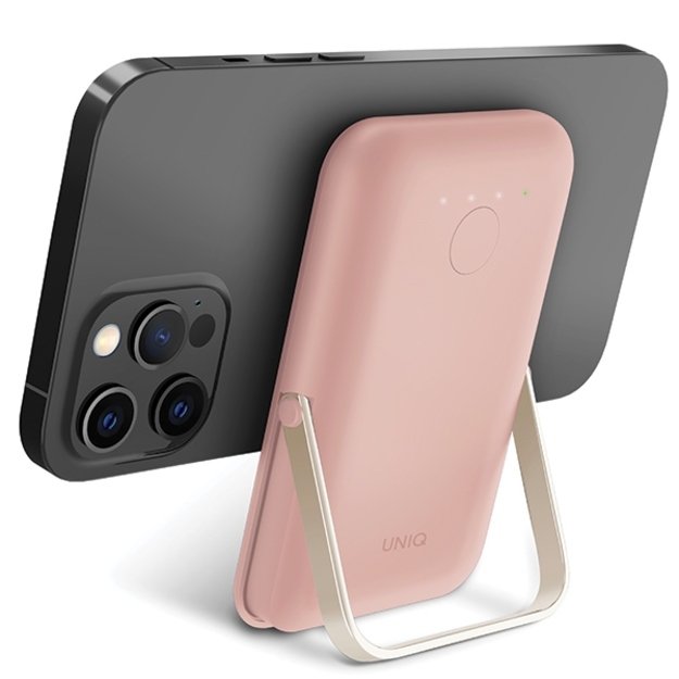 Powerbank Uniq Hoveo magnetic 5000mAh USB-C 20W PD - pink 5
