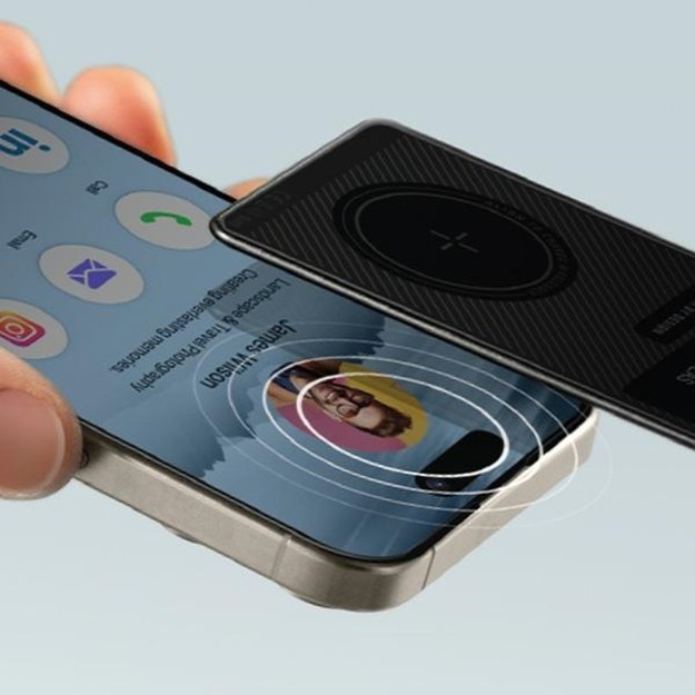 Uniq NFC locator Atlas gray/graphite Uniq-ATLASCARDTRK-GRAPHITE 2