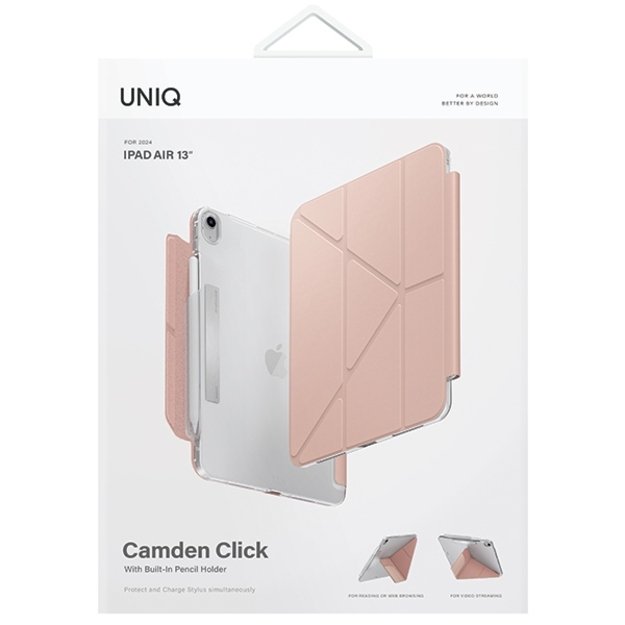 Uniq Camden Click case for iPad Air 13&quot  2024 - pink 9