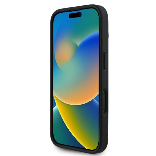 Karl Lagerfeld Quilted Signature iPhone 16 Plus Case - Black 4