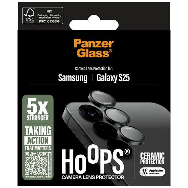 PanzerGlass Hoops Lens Protector for Samsung Galaxy S25 3