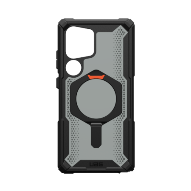 UAG Plasma XTE Magnet MagSafe Case for Samsung Galaxy S25 Ultra 5G - Black/Orange