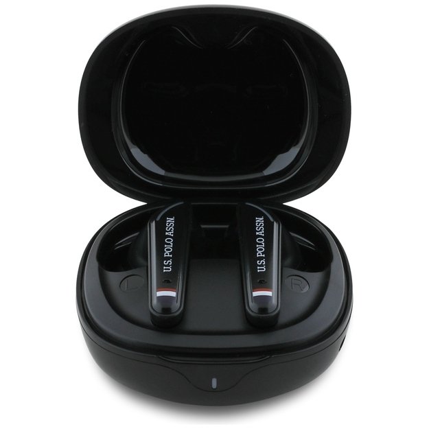 TWS US Polo DH Logo Bluetooth Headphones - Black 1