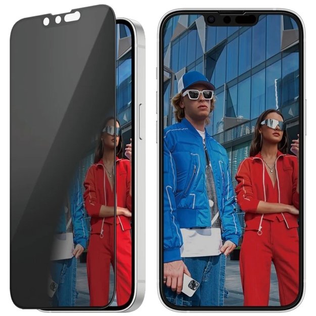 PanzerGlass Ultra-Wide Fit Privacy Glass for iPhone 16e / 14 / 13 / 13 Pro 1