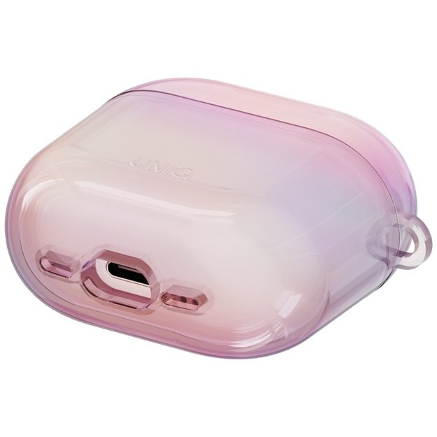 Uniq Iridescia AirPods 4 Hang Case - Holo Pink 2