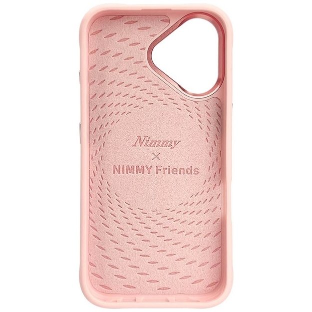 Nimmy Glasses Cool Cat MagSafe Case for iPhone 16 - Pink 2