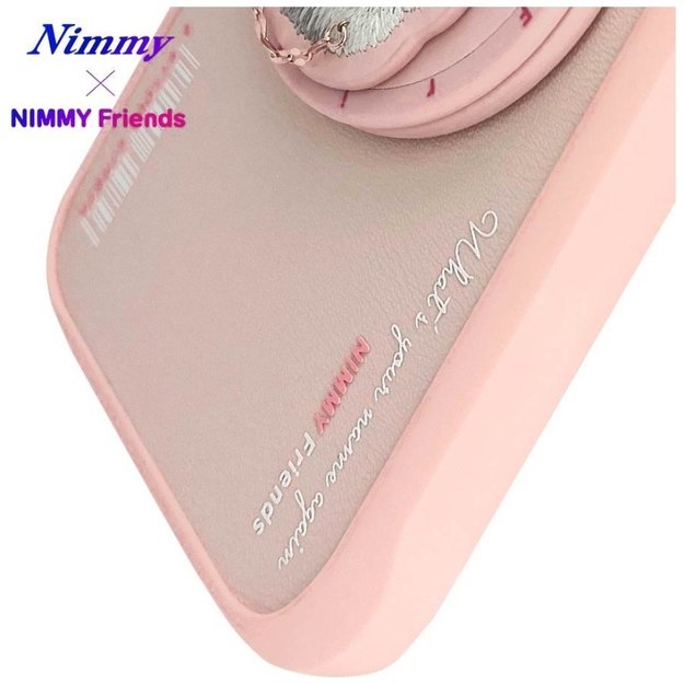 Nimmy Glasses Cool Cat MagSafe Case for iPhone 16 - Pink 10