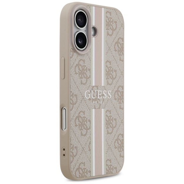 Guess 4G Printed Stripes MagSafe Case for iPhone 17 - Pink 3