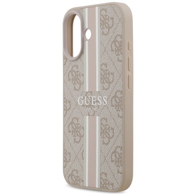Guess 4G Printed Stripes MagSafe Case for iPhone 17 - Pink 5
