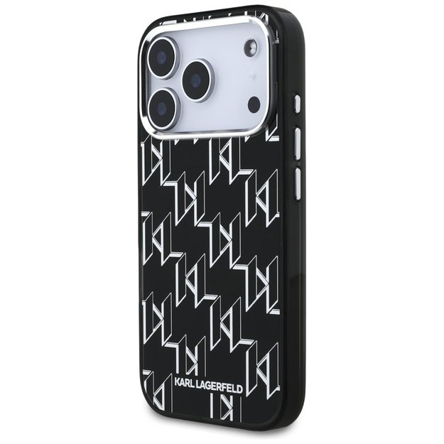 Karl Lagerfeld IML KL Monogram MagSafe Case for iPhone 17 Pro - Black 1