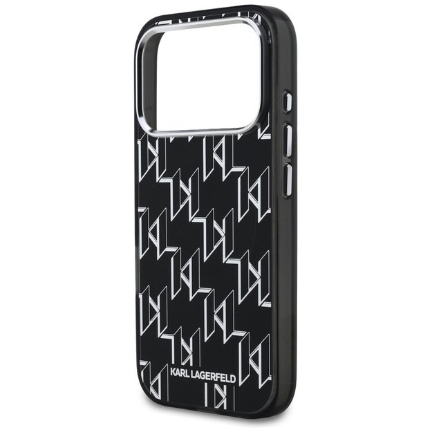 Karl Lagerfeld IML KL Monogram MagSafe Case for iPhone 17 Pro - Black 5