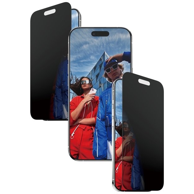 PanzerGlass Ultra-Wide Fit EasyAligner Privacy Glass for iPhone Air 1