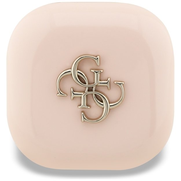 Guess 4G Metal Logo TWS Wireless Headphones - Pink 1