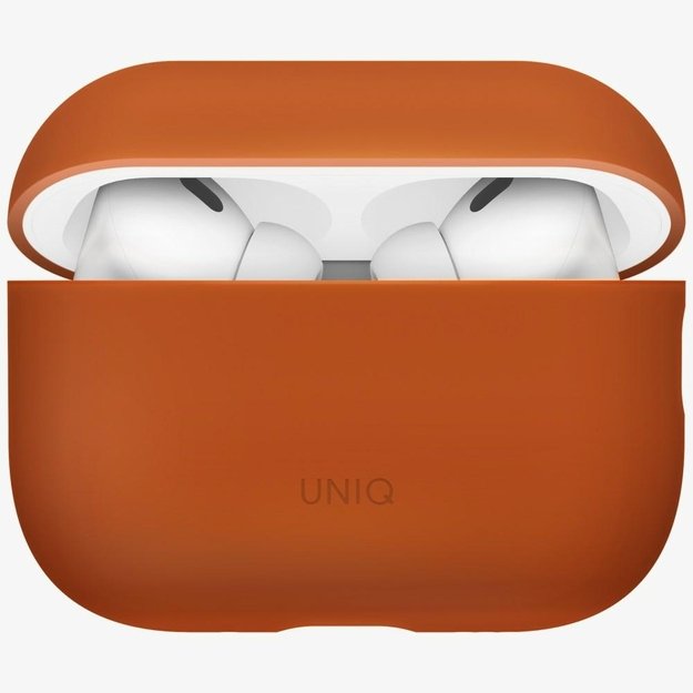 Uniq Lino Silicone Case for AirPods Pro 3 - Orange 2