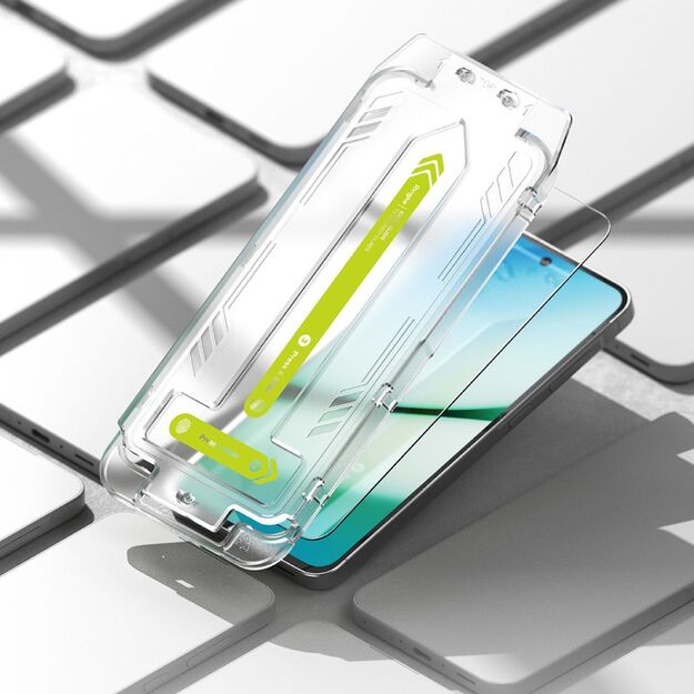 Ringke Easy Slide 2-pack tempered glass for Samsung Galaxy A56 5G - transparent 2