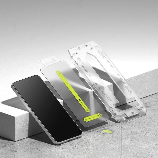 Ringke Easy Slide 2-pack tempered glass for Samsung Galaxy A56 5G - transparent 4