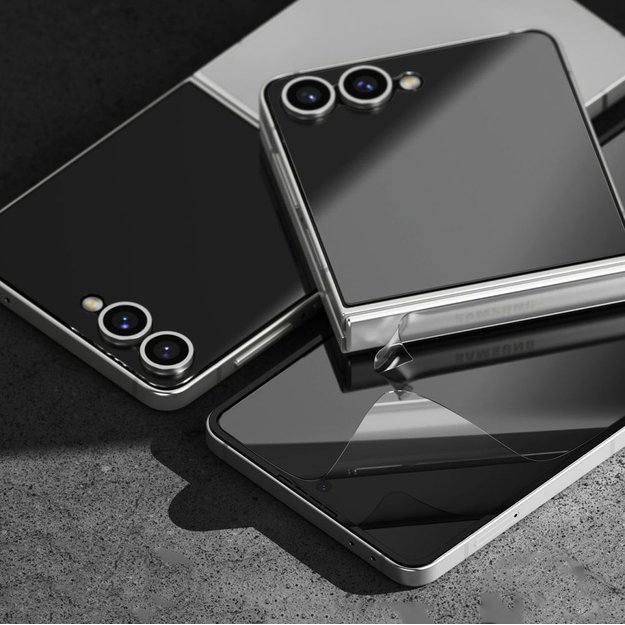 Ringke Protector Pro 3-in-1 Protective Set for Samsung Galaxy Z Flip 7 - Transparent 2