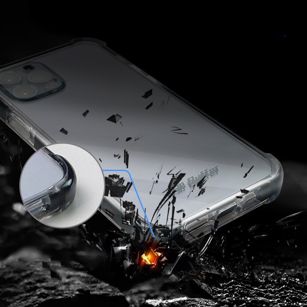 Bestsuit 6in1 set for iPhone 11 Pro Max case / flexi tempered glass / foil on the back / camera glass / cloths / applicator (D30 Buffer) 16