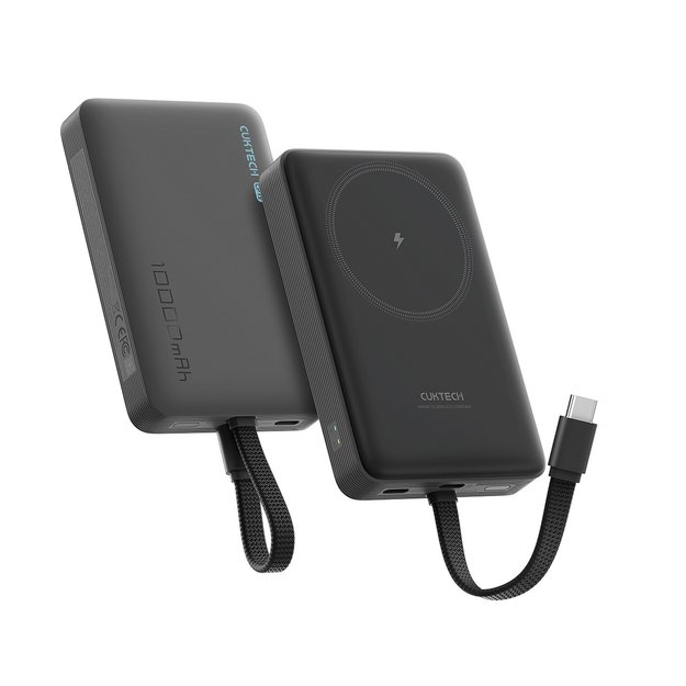 Cuktech CP132ML 10000mAh MagSafe Compatible Power Bank - Black