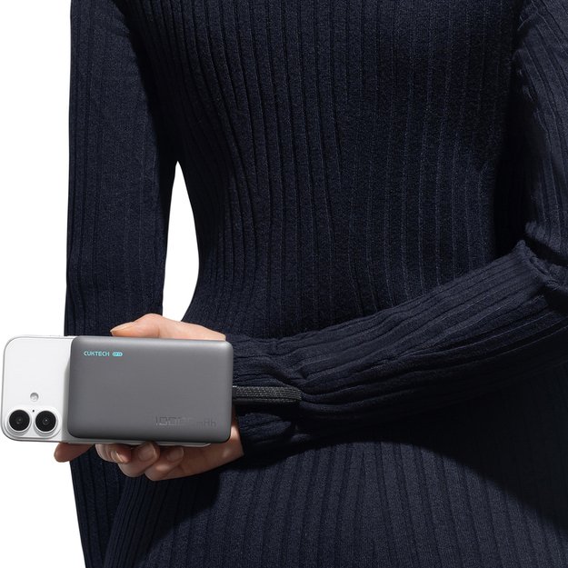 Cuktech CP132ML 10000mAh MagSafe Compatible Power Bank - Black 13