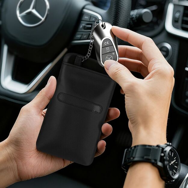 Tech-Protect KLR400 Anti-Theft Car Key Case - Black 6